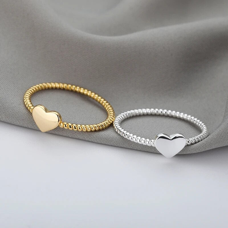 heart-shaped ring, view 5 - MRSLM