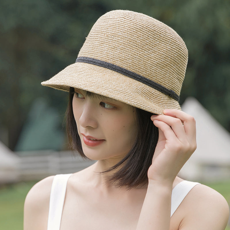Women's summer straw hat, view 6 - MRSLM
