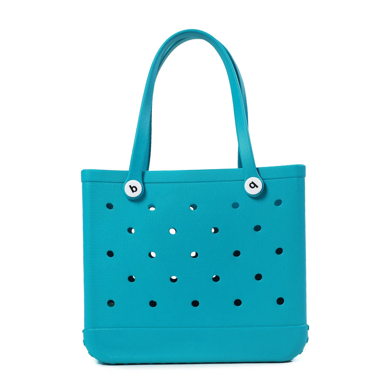 waterproof beach basket tote bag, view 4 - MRSLM