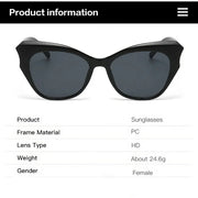 vintage cat eye sunglasses, view 10 - MRSLM