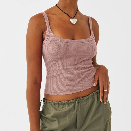 sleeveless knitted summer top, view 2 - MRSLM