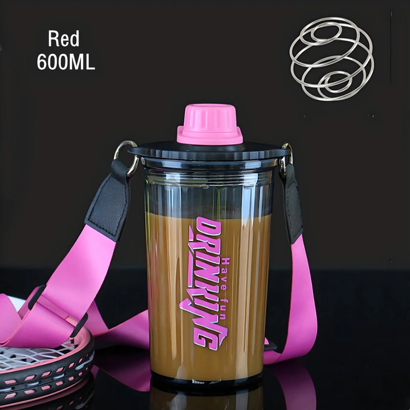bpa-free leak-proof protein shaker bottle, view 3 - MRSLM