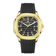 men's silicone strap sports watch, view 5 - MRSLM