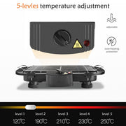 smokeless electric barbecue grill, view 3 - MRSLM