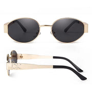 retro oval sunglasses for women, view 10 - MRSLM