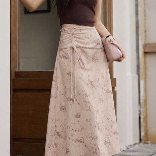 retro corduroy midi skirt - MRSLM
