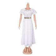high waist long dress, view 5 - MRSLM