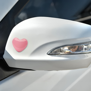 heart shaped 3d metal decal - MRSLM