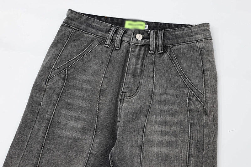 men's tie-dye denim trousers, view 9 - MRSLM