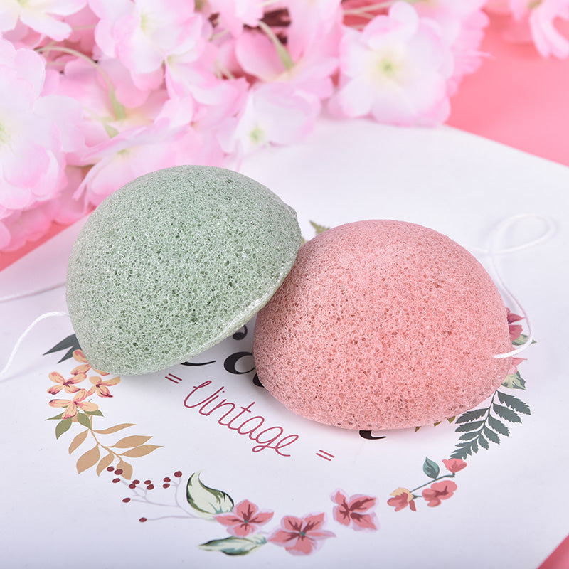 natural konjac face sponge, view 9 - MRSLM