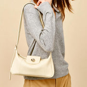 leather crossbody shoulder bag, view 8 - MRSLM