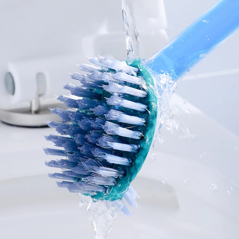 toilet brush with long handle, view 8 - MRSLM