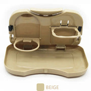 car backseat organizer with foldable tray, view 2 - MRSLM