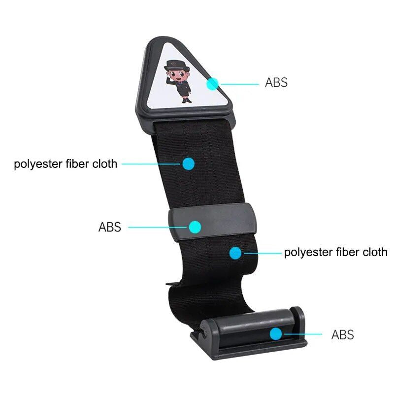 kids comfort seat belt adjuster, view 3 - MRSLM