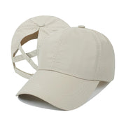 summer mesh ponytail baseball cap, view 6 - MRSLM