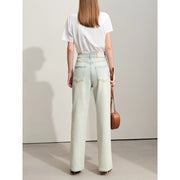 Women's vintage straight-leg jeans, view 8 - MRSLM