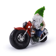 solar motorcycle resin statue pendant, view 2 - MRSLM