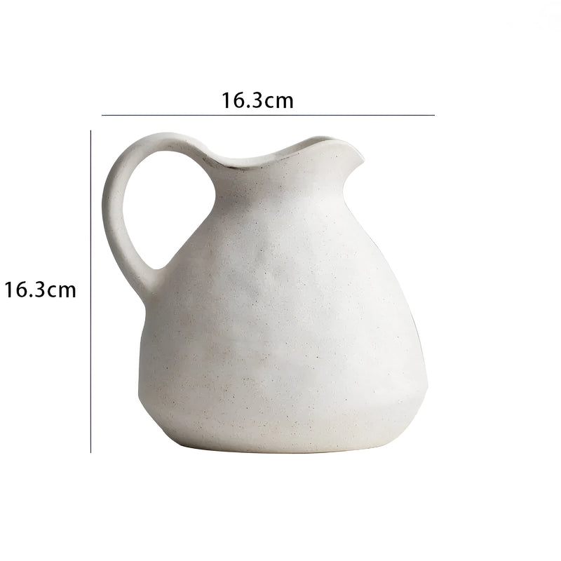 ceramic nordic flower vase, view 2 - MRSLM