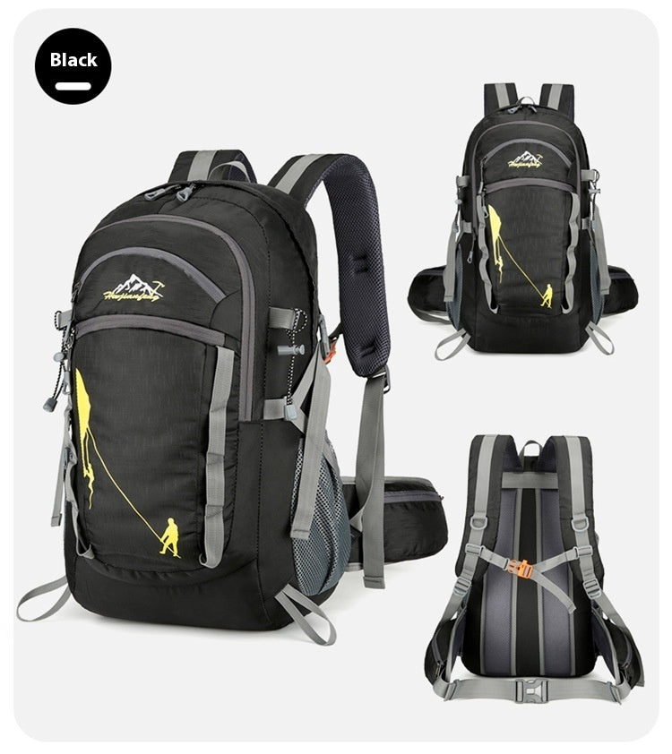 nylon outdoor hiking backpack, view 6 - MRSLM