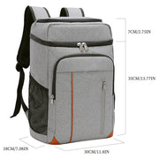 large leakproof insulated cooler bag, view 11 - MRSLM