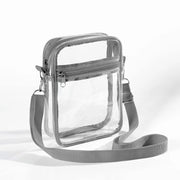 women's clear pvc shoulder bag, view 8 - MRSLM