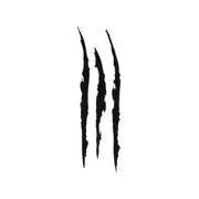Reflective monster claw car stickers, view 2 - MRSLM