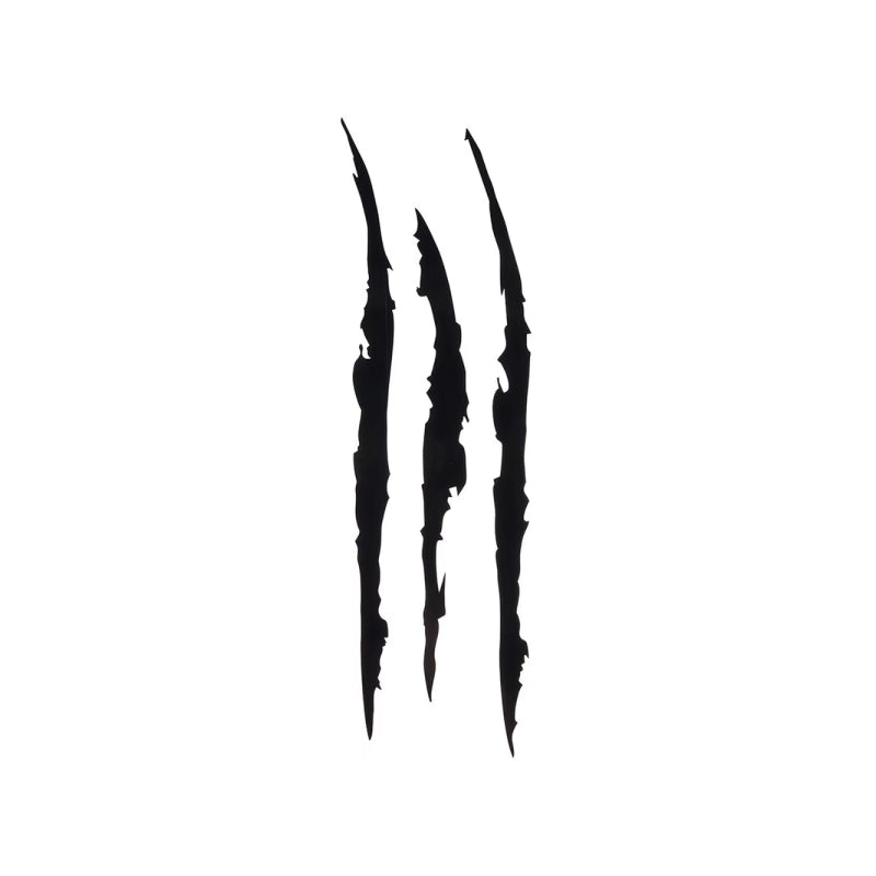 Reflective monster claw car stickers, view 2 - MRSLM
