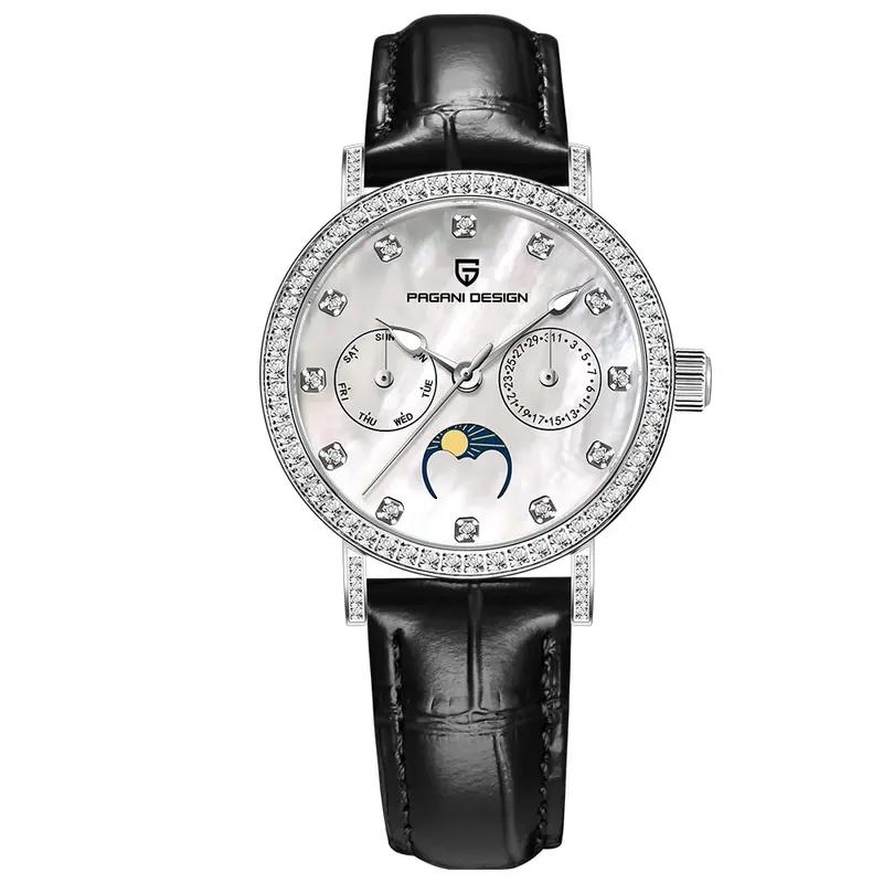 sapphire glass quartz wristwatch, view 3 - MRSLM