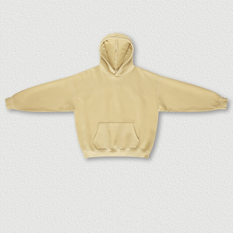 washed padded hooded sweatshirt, view 4 - MRSLM