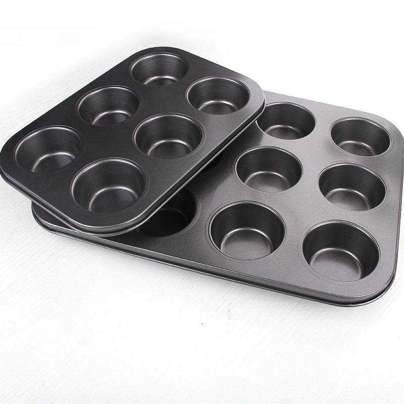 12-cup metal cake mold, view 5 - MRSLM