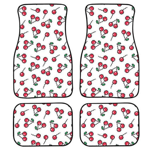 cherry blossom car mats with pink backdrop - MRSLM