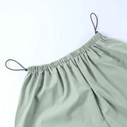 women's simple loose-fitting cotton pants, view 7 - MRSLM