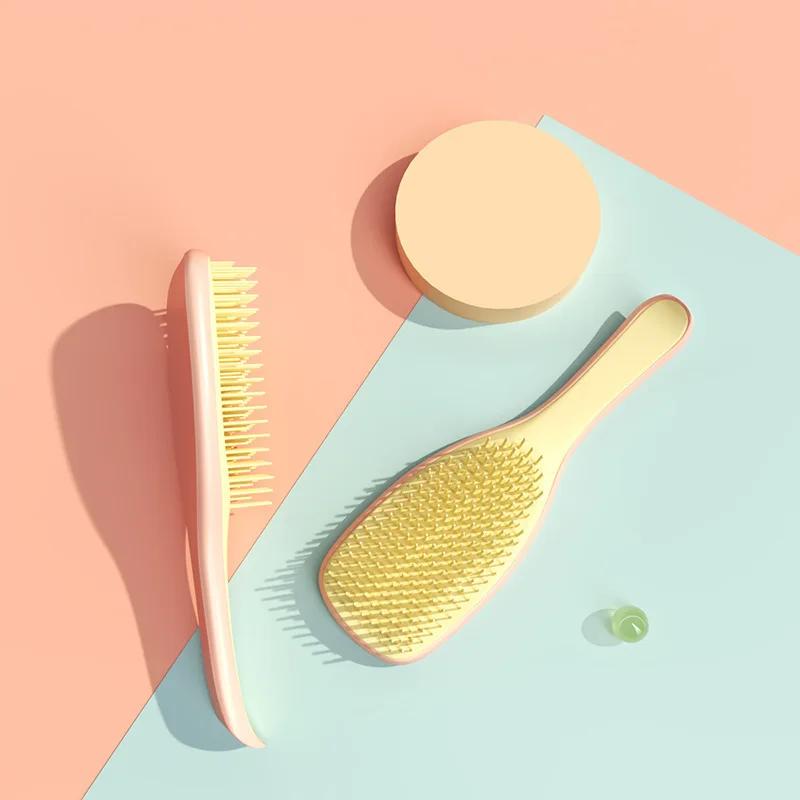 anti-static tangle-free detangling hairbrush, view 2 - MRSLM