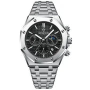 men's automatic stainless steel watch, view 2 - MRSLM