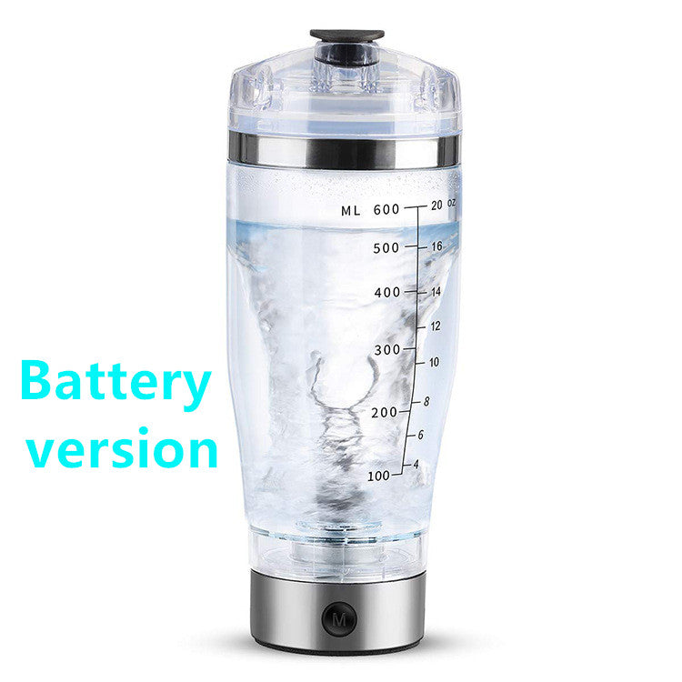 electric USB rechargeable protein shaker cup, view 9 - MRSLM
