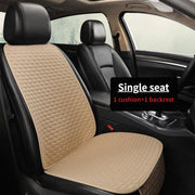 universal linen car seat cover, view 3 - MRSLM