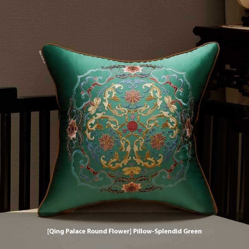 embroidery Chinese style pillow cover, view 14 - MRSLM