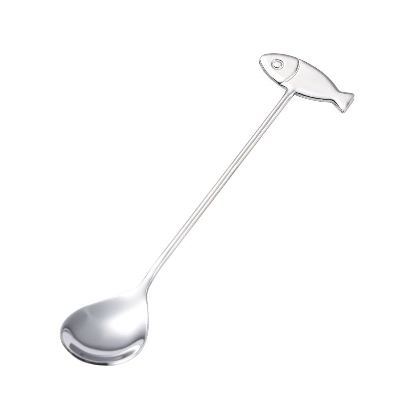 Cat stainless steel coffee spoon, view 12 - MRSLM