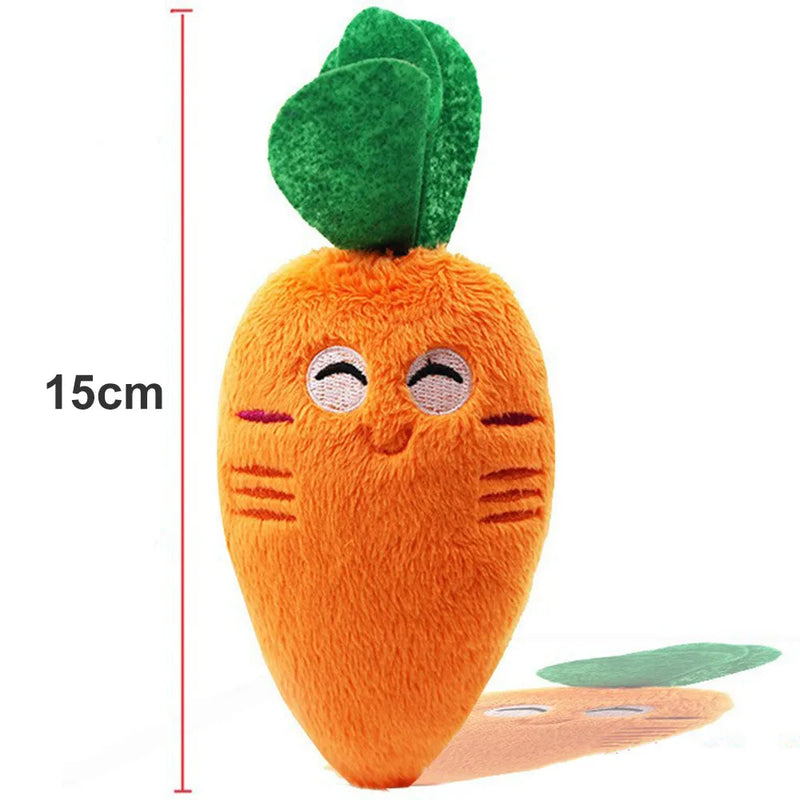 Plush squeaky dog chew toys, view 2 - MRSLM