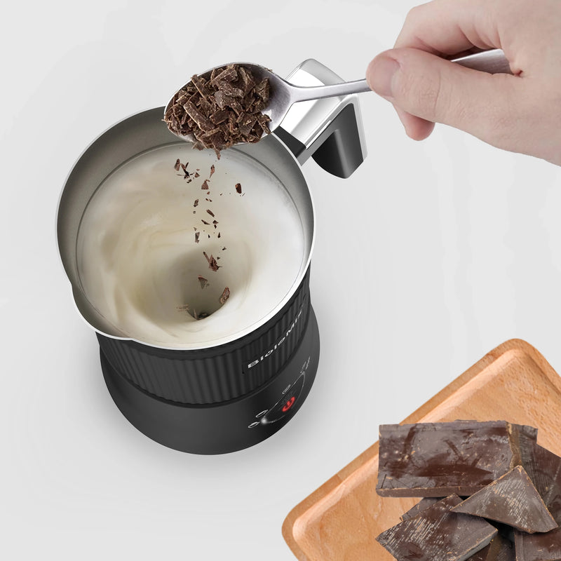 detachable 5-in-1 milk frother and steamer, view 5 - MRSLM