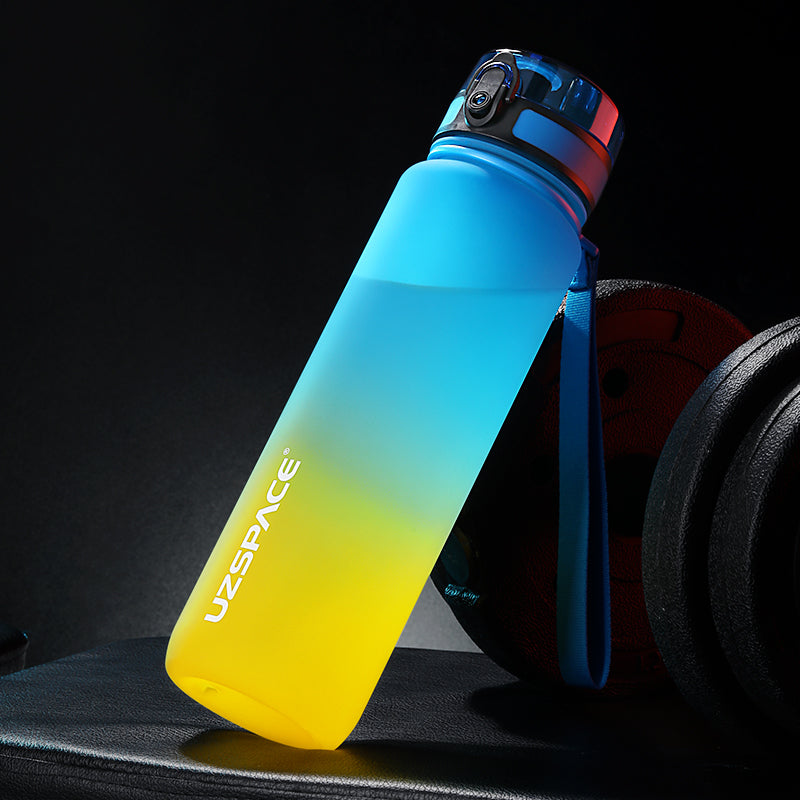 1.0L BPA-free sports water bottle, view 10 - MRSLM