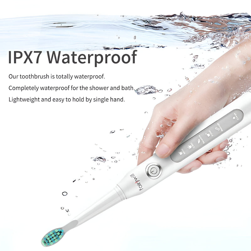 electric sonic toothbrush, view 5 - MRSLM