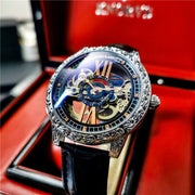 Men's tourbillon mechanical watch, view 3 - MRSLM