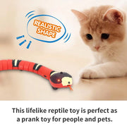 usb rechargeable smart snake toy, view 4 - MRSLM