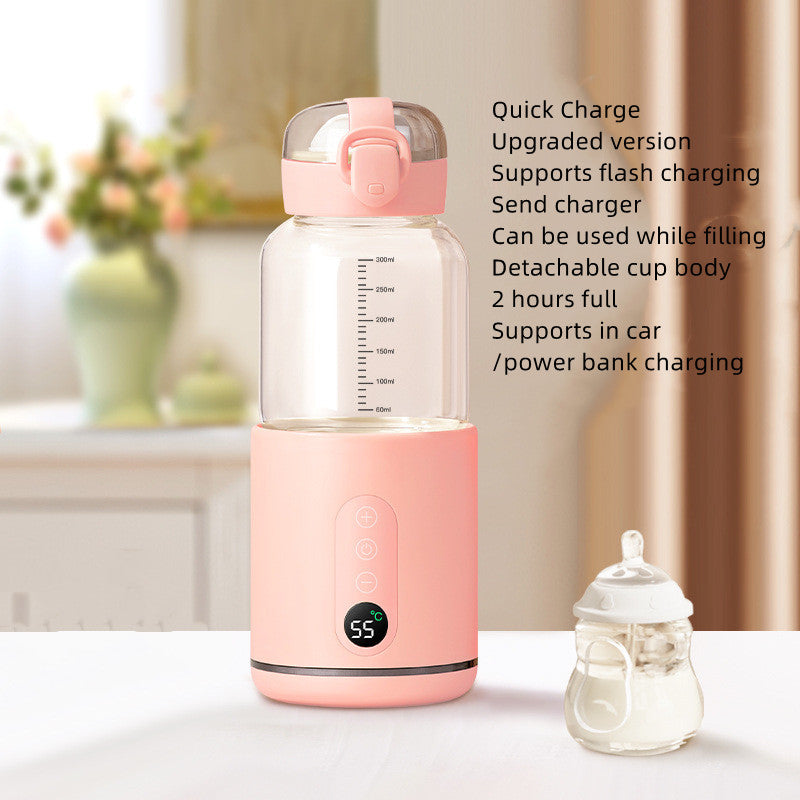 wireless portable milk mixer cup, view 11 - MRSLM