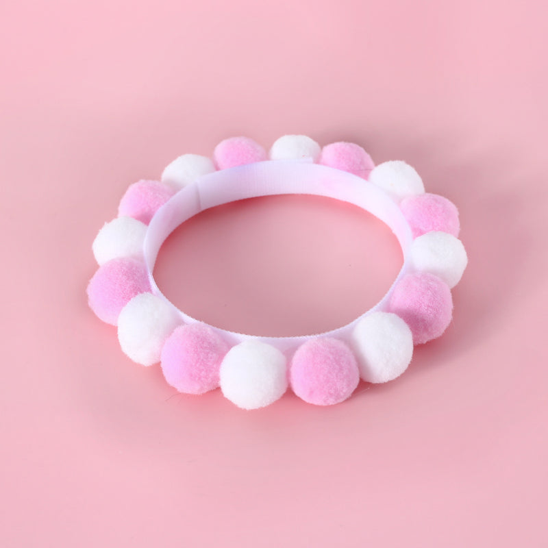 soft plush pet necklace collar, view 3 - MRSLM