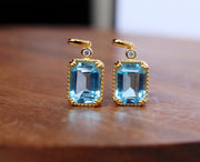 925 silver gold-plated topaz pendant, view 5 - MRSLM