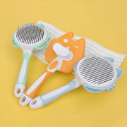 self-cleaning pet grooming brush - MRSLM