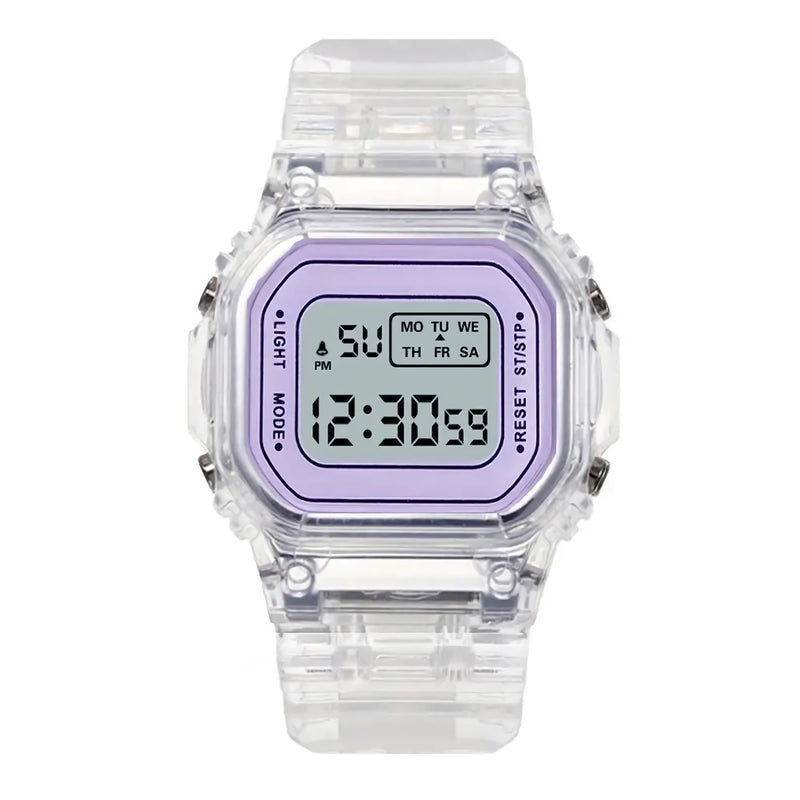 Women's LED digital square watch, view 2 - MRSLM