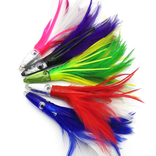 sea fishing octopus feathered lure - MRSLM